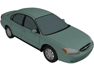 Ford Taurus (2000) 3D Model