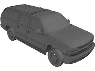 Chevrolet Suburban (2000) 3D Model