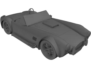 Shelby Cobra (1966) 3D Model