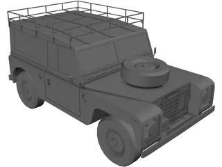 Land Rover (1972) 3D Model