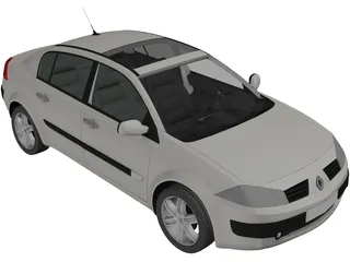 Renault Megane 3D Model