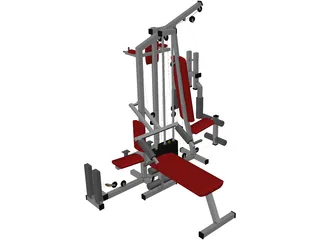 Big Gym 3D Model