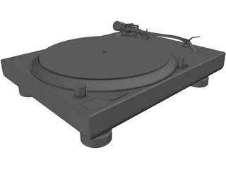 Turn Table 3D Model