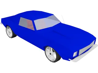 Chevrolet Camaro (1962) 3D Model