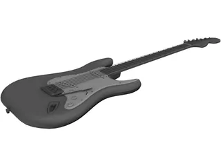 Guitar Electric 3D Model