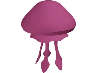 Jelly Fish 3D Model