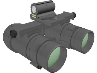 Anvis 9 NVG Goggles 3D Model