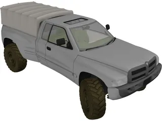 Dodge Pickup 3D Model