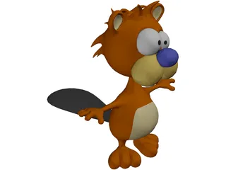 Beaver 3D Model