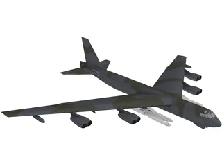 B-52G/H 3D Model