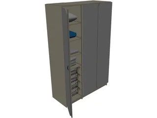 Wardrobe 3D Model