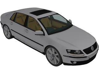 Volkswagen Phaeton 3D Model