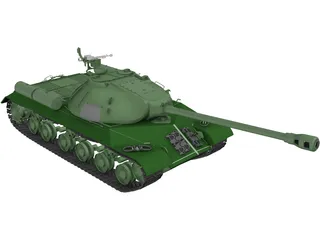 IS-3 Heavy Tank 3D Model