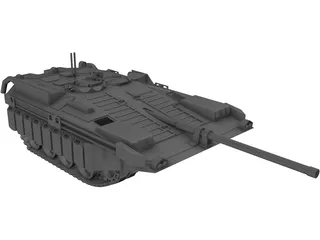 Stridsvagn 103 3D Model