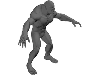 Monster 3D Model