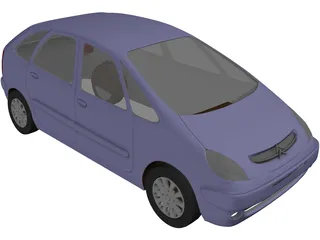 Citroen Xsara Picasso 3D Model