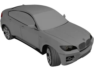 BMW X6 3D Model