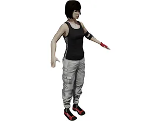 Faith [Mirrors Edge] 3D Model