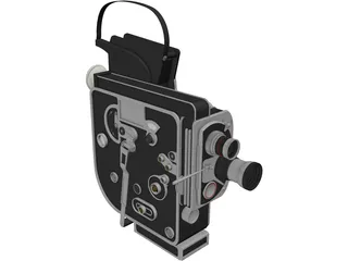 Camcorder Vintage 3D Model