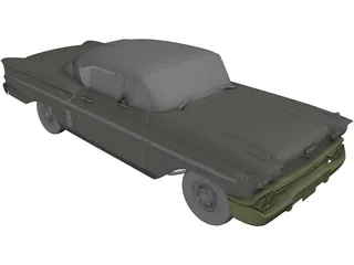 Chevrolet Impala (1958) 3D Model