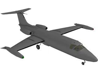 HFB-320 Hansa Jet 3D Model