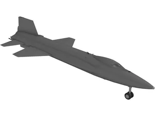 X15B 3D Model