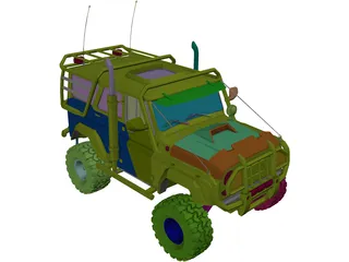 Jeep [Tuning] 3D Model