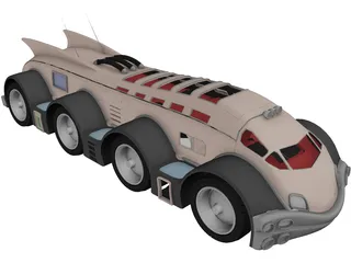 Fantastic Vehicle 3D Model