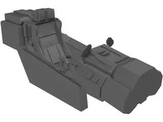 VF Cockpit 3D Model