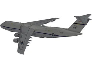 Lockheed C-5 Galaxy 3D Model