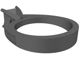 Wedding Ring 3D Model