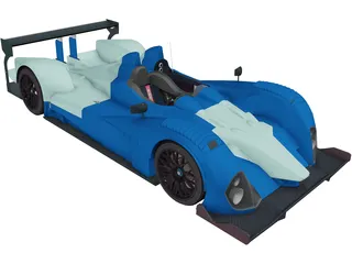 Courage LC70 LeMans 3D Model