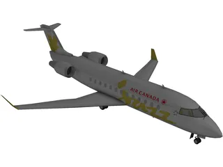 Bombardier CRJ-200 Air Canada Jazz 3D Model
