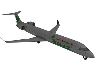 Bombardier CRJ-705 Air Canada Jazz 3D Model