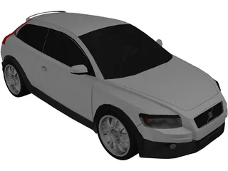Volvo C30 3D Model
