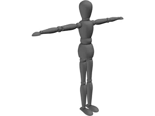 Dummy 3D Model