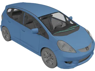 Honda Fit [Jazz] 3D Model