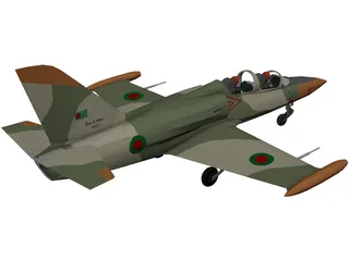 Aero L-39 Albatros Bangladesh Air Force 3D Model