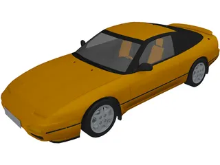 Nissan 240sx 3D Model