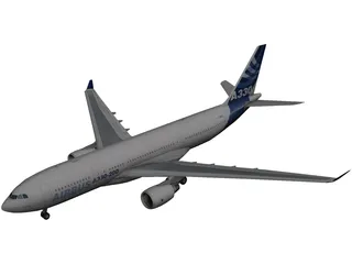 Airbus A330-200 3D Model