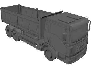 MAN T6L8.210 Truck 3D Model