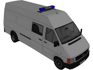 Ambulance 3D Model