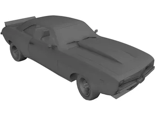 Chevrolet Camaro (1967) 3D Model