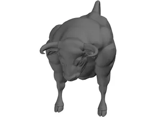 Bull 3D Model