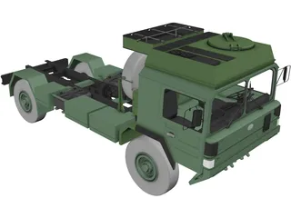 MAN Military Truck 3D Model