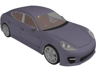 Porsche Panamera (2010) 3D Model