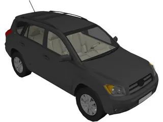 Toyota RAV4 (2008) 3D Model