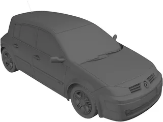 Renault Megane 3D Model