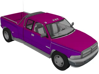 Dodge Ram 3500 (1994) 3D Model