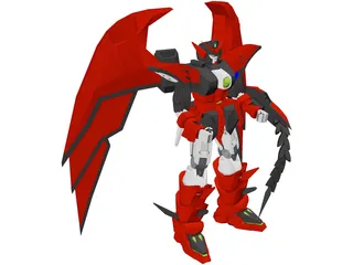 Oz-MS13 Gundam Epyon 3D Model